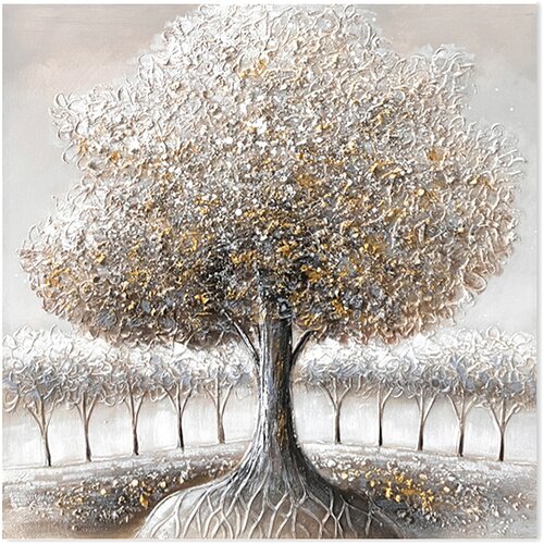 Signes Grimalt Slike, platna Slikanje Drevesa Siva Cene