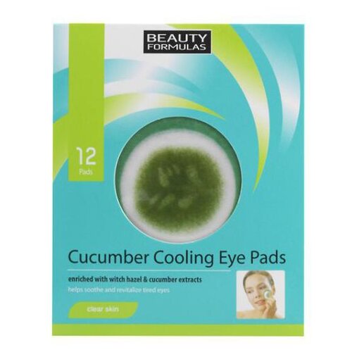 Beauty Formulas CUCUMBER EYE PADS Tuferi sa krastavcem za oči 12/1 Cene