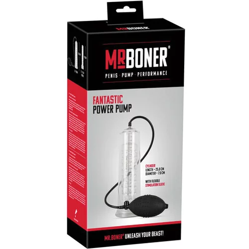 Mr._Boner Fantastic - črpalka za penis