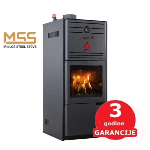  MSS Aqua Premium 30 peć na drva sa vodenom komorom (30 kW - čelična ploča) Cene