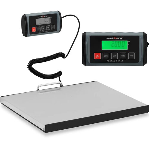 Steinberg Systems High Precision LCD Postal Parcel Scale 200 kg with Stainless Steel Surface, (21740226) Slike