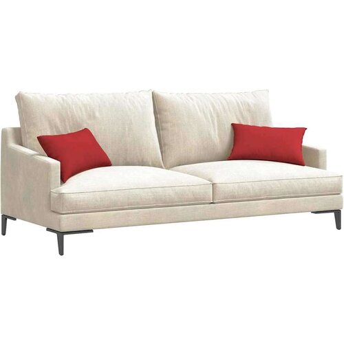 vidaXL jastučići za sofu 2 pcs crvena 50 x 30 cm tkanina Cene