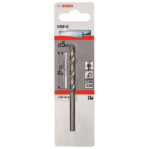 Bosch burgija za metal HSS-G, DIN 338 Slike