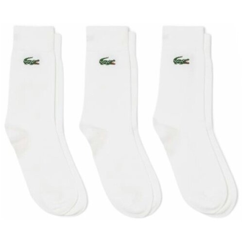 Lacoste Dokolenke Ra9247 Crew Socks Bela Cene