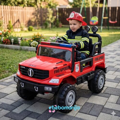  Auto na akumulator 4x4 off roader TS-05-4r - Crvena Cene