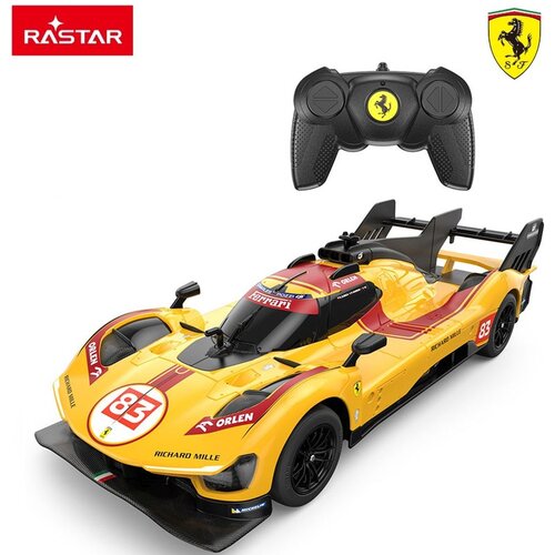 Rastar automobil R/C 1:24 Ferrari 499P-N83, Yellow Slike