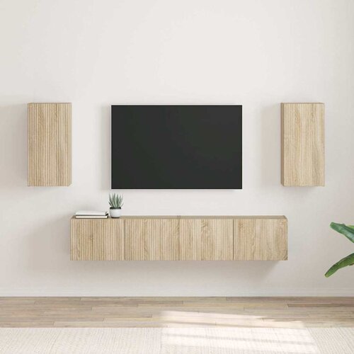 TV zidni ormar 2 pcs Sonoma 30 x 31 x 60 cm Konstruirano drvo Cijene