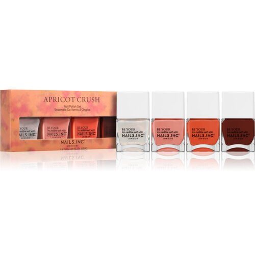 Nails Inc. Apricot Crush set lakova za nokte Slike