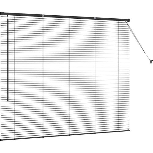  Venecijanski zastore Crna 130 x 155 cm Aluminij Slike