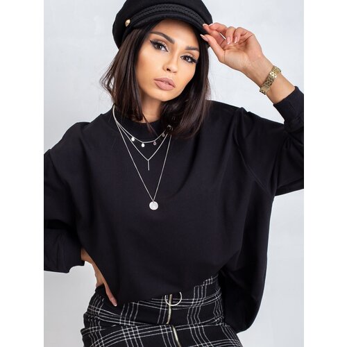 BASIC Feel Good Sweatshirt-RV-BL-5185.82P-black Cene