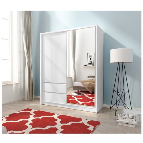 Molarem Home Garderobni ormar SARA 150 bijeli Slike