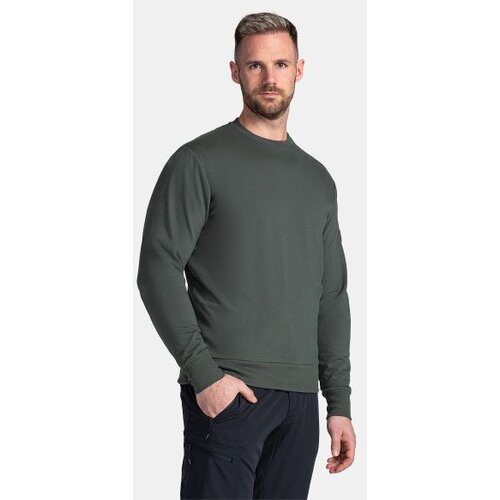 Kilpi Man crewneck sweatshirt OIRAN-M Dark green Slike