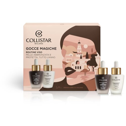 Collistar FACE MAGIC DROPS + PROTECTIVE DROPS SPF 50 darilni set Slike
