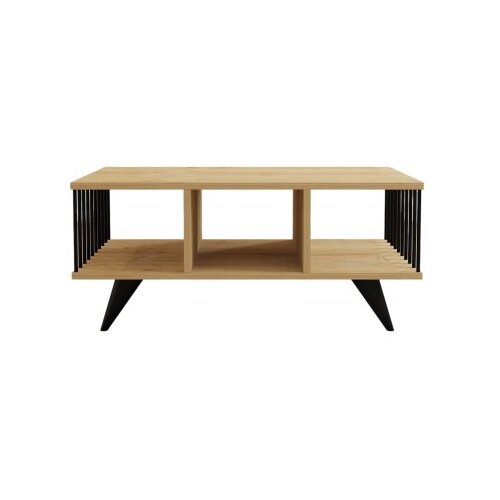 Hanah home Club sto Bert, 90x40x60 cm, Bež-crni Cene