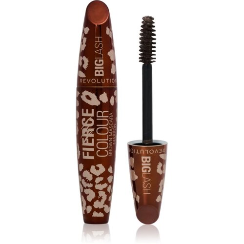 Revolution Makeup Revolution Big Lash Fierce maskara za volumen trepavica braon 9g Cene