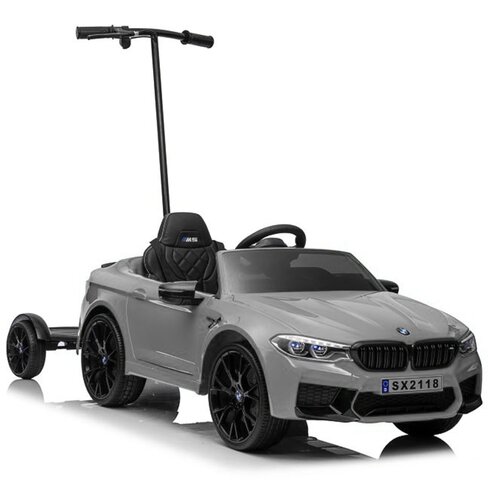 Lean Toys Avto na akumulator s potiskalom 12V - SX2118 Črno lakirano -9585 Slike