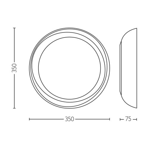 Philips LED prigu&amp;scaron;iva stropna svetiljka FLETA LED/10W/230V 2700K bela Slike