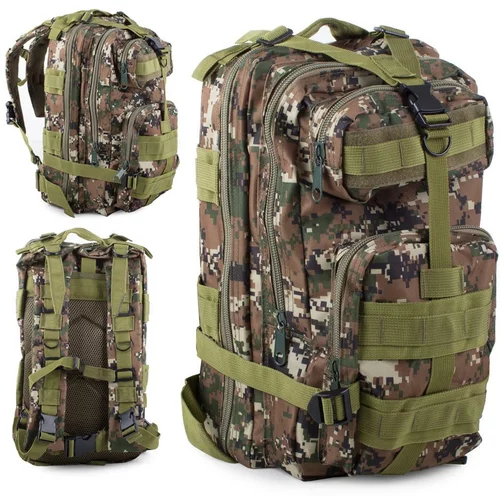  Vojni taktički ruksak za preživljavanje 30L zeleni