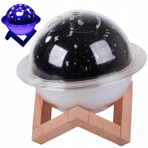 VERKGROUP Vlažilec zraka difuzor aromaterapija LED RGB USB 250ml planet, (5000244306) Cene