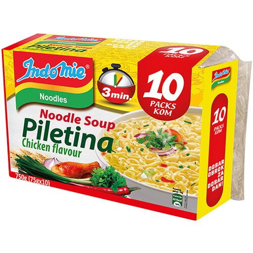 Indomie Instant supa sa testeninom Piletina, 10x75g Cene