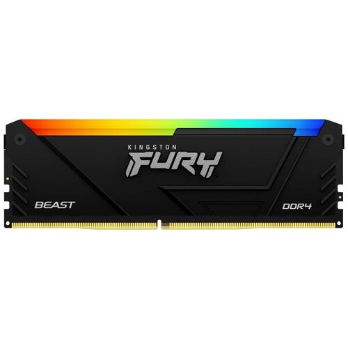 Kingston DIMM DDR4 32GB (2x16GB kit) 3200MT/s KF432C16BB2AK2/32 Fury Beast RGB Cene