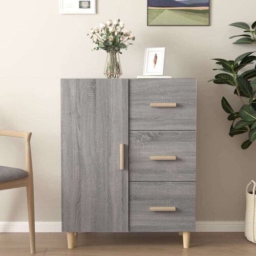  Komoda boja hrasta sonome 69 5 x 34 x 90 cm konstruirano drvo Slike
