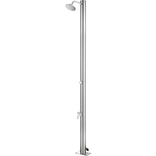 The Living Store Vrtni tuš 215 cm nerjaveče jeklo - Vrtni Tuš, (21419024) Cene