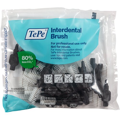 TEPE SWEDEN Original Interdentalne četkice Crne vel. 8 / 1,5 mm - multi-pack vrećica 25 kom Cijene