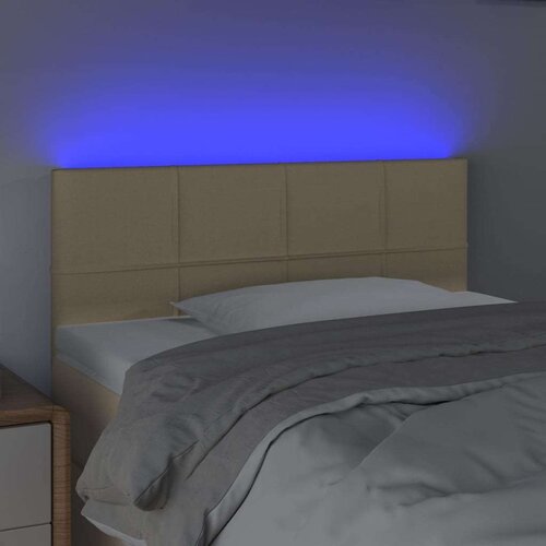  Uzglavlje krem 90x5x78/88 cm od tkanine Slike