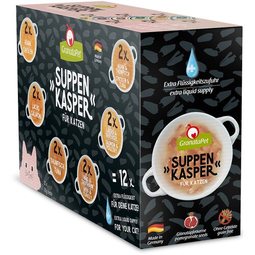 Granatapet Suppenkasper probno pakiranje - 24 x 70 g (6 vrsta) Slike