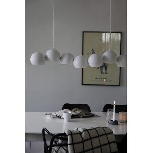 Marksl&amp;ouml;jd 108859 - Luster na sajli CUPOLO 7xE14/40W/230V bela Slike