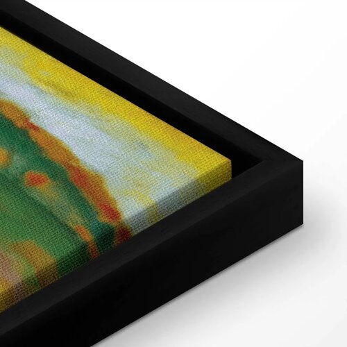  Slika - Franz Marc &amp;ndash; The Red Horses (Grazing Horses IV) 120x80 U crnom drvenom okviru Slike