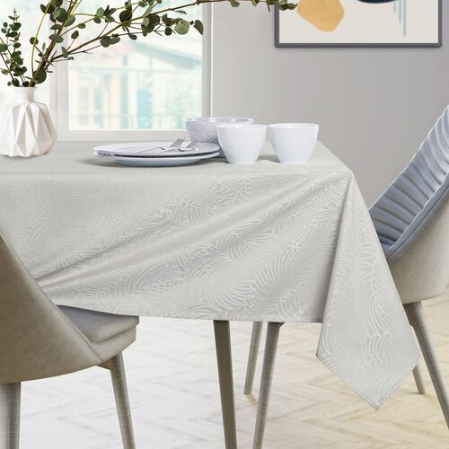  Ovalni stolnjak AmeliaHome Gaia 155x450 cm, ecru Slike