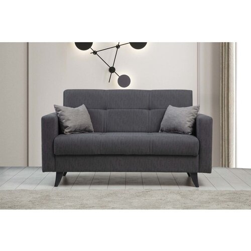 Atelier Del Sofa Dvosjed, Polya - Dark Grey Slike