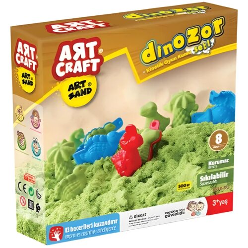 ART CRAFT ArtCraft kinetički pesak - Dino park 500g Cene