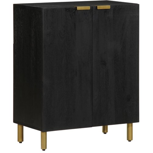 vidaXL Komoda crna 60 x 33 x 75 cm konstruirano drvo Cijene