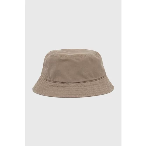 Abercrombie & Fitch Pamučni šešir boja: bež, pamučni