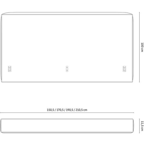 Micadoni Krem tapecirani bračni krevet s prostorom za odlaganje s podnicom 140x200 cm Simon Olivia &amp;ndash; Slike