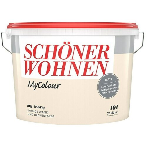 SCHÖNER WOHNEN-Farbe MyColour Stenska barva (Slonoko&scaron;čena, Mat, 10 l) Cene