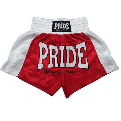 PrideShop Hlače za kickboks in Muay Thai Pride - ThaiBlitz - Rdeča/bela , XL Cene