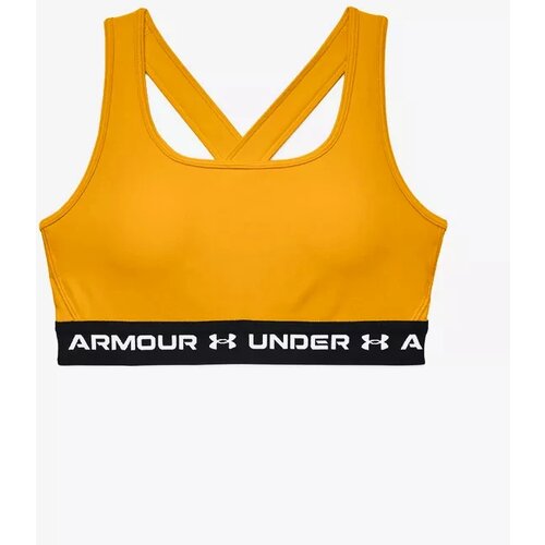 Under Armour Women's Bra Crossback Mid Bra-GLD M Cene