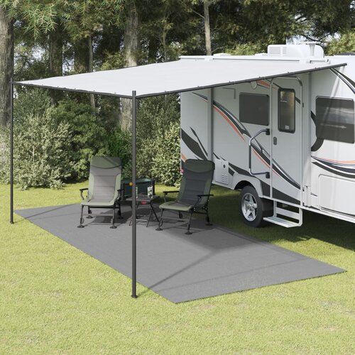 VidaXL Podna prostirka za kampiranje antracit 5 5 x 2 5 m Slike