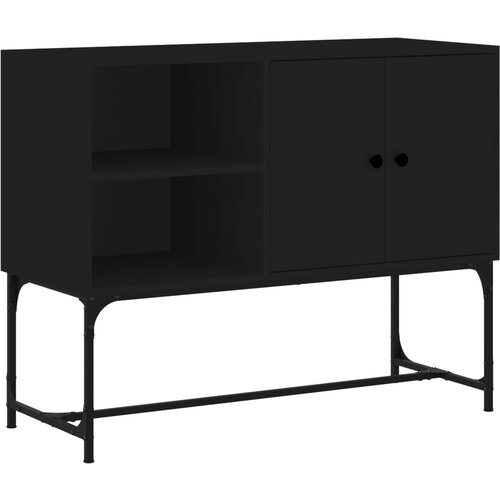 Maison Chic Komoda - Predalnik črna 100x40x79,5 cm inženirski les, (21715921) Slike