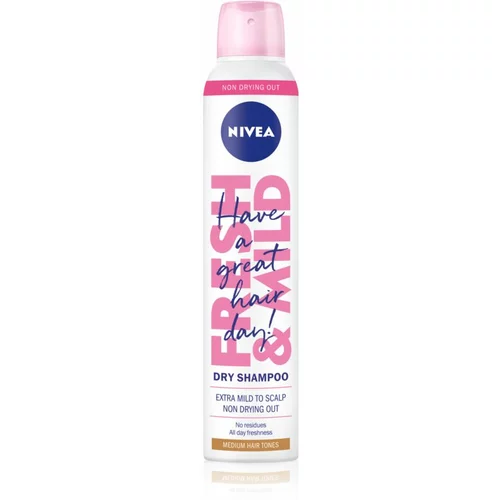 Nivea Fresh Revive suh šampon za svetlejše lase 200 ml za ženske