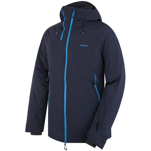 Husky Men's ski jacket Gambola M black blue Slike