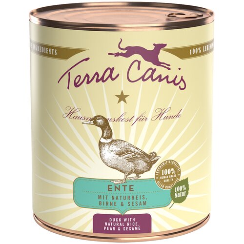 Terra Canis 6 x 800 g - Pačetina sa smeđom rižom, ciklom, kru&amp;scaron;kom i sezamom Slike