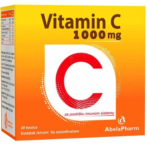 Abela pharm vitamin c 1000 mg 30/1 Cene