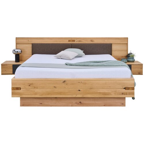Linea Natura POSTELJNA GARNITURA 180 cm x 200 cm , les hrast bianco Slike