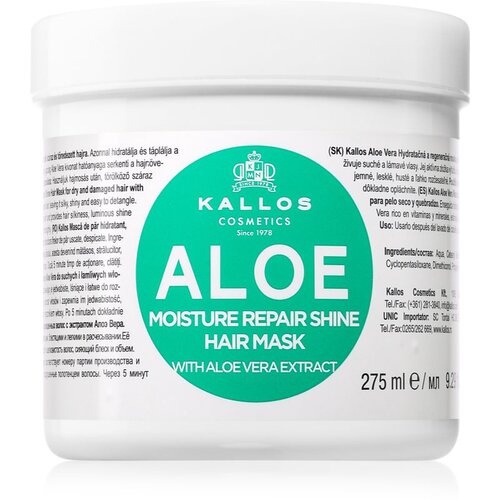 Kallos Aloe Vera maska za kosu oštećenu kosu 275 ml za žene Cijene