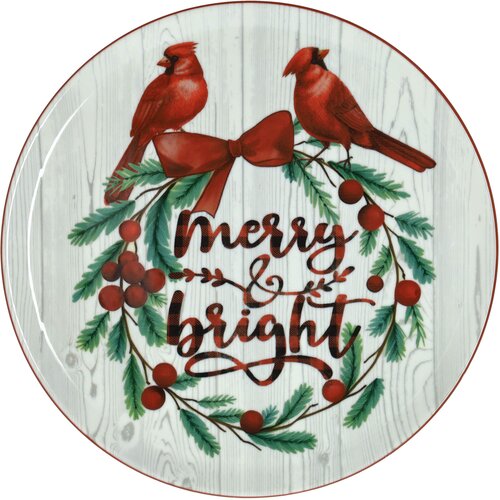 Tognana Tanjir za panetone Cinzia Merry & Bright, 31 cm, Šareni Cene